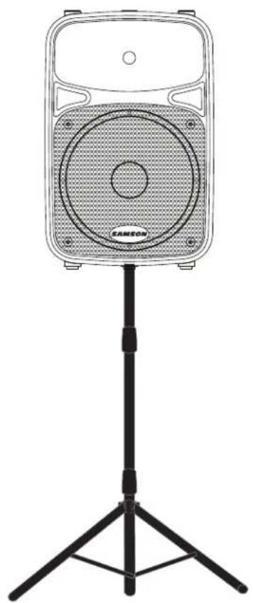 SAMSON Auro D210 - Positionnement des enceintes - 1