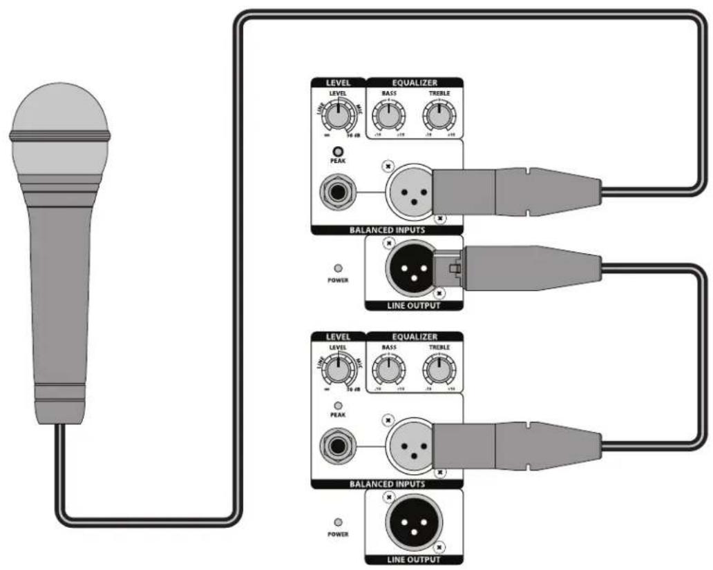 SAMSON Auro D210 - Mikrofon anschließen - 1