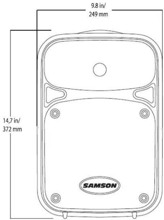SAMSON Auro D210 - Dimensiones - 2