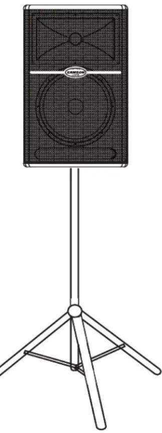 SAMSON Live L612 - Boxenplatzierung - 1