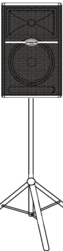 SAMSON Live L612 - Colocacion de los altavoces - 1