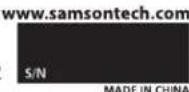 SAMSON Auro D208 - Interrupteur secteur power - 6