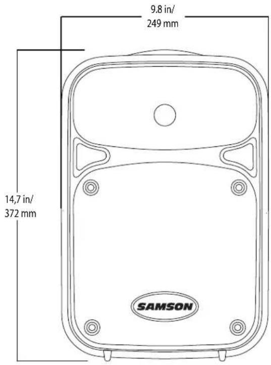 SAMSON Auro D208 - Dimensiones - 2
