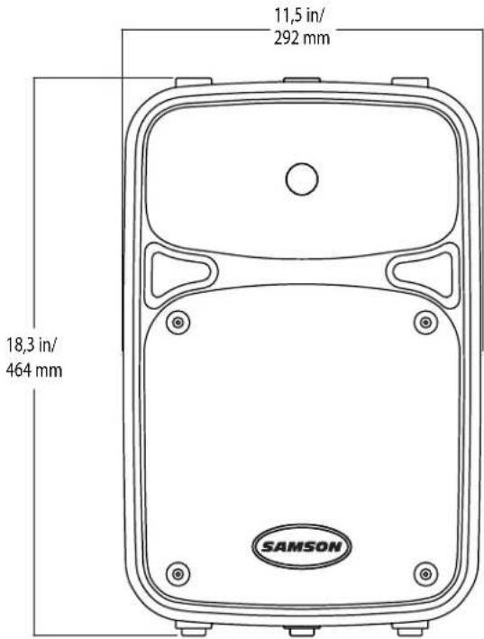 SAMSON Auro D208 - Dimensiones - 4