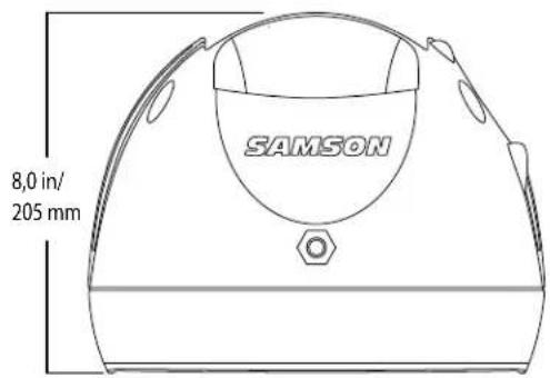 SAMSON Auro D208 - Abmessungen - 1