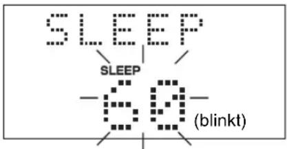 JVC SPEXA1 - Drücken Sie die Taste SLEEP. - 1