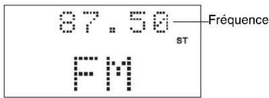 JVC SPEXA1 - Appuyez sur la touche FM/AM. - 1