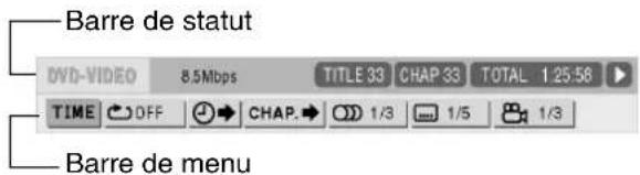 JVC CAEXA1 - Appuyez deux fois sur la touche ON SCREEN. - 1