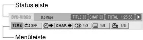 JVC CAEXA1 - Taste ON SCREEN zwei Mal drücken. - 1