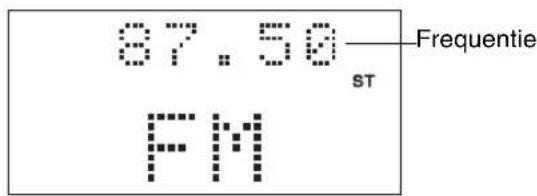 JVC CAEXA1 - Druk op FM/AM. - 1