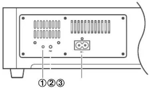 AKAI TB34247 - AC~aansluiting - 1