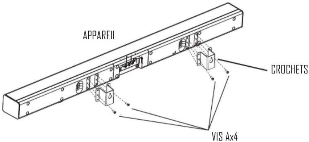 APPAREIL CROCHETS VIS Ax4