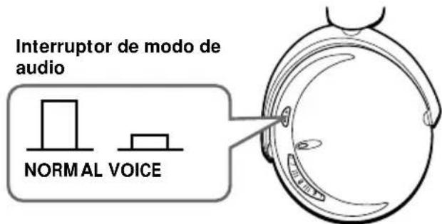 SONY MDRIF630RK - Interruptor de modo de audio - 1
