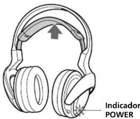 SONY MDRDS3000 - Comprobación de la energia restante de las pilas - 1