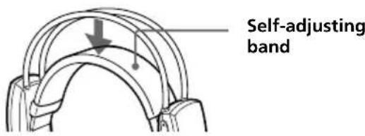 SONY MDRDS8000 - The headphones automatically turn off when they are taken off — Auto Power On/Off Function - 1