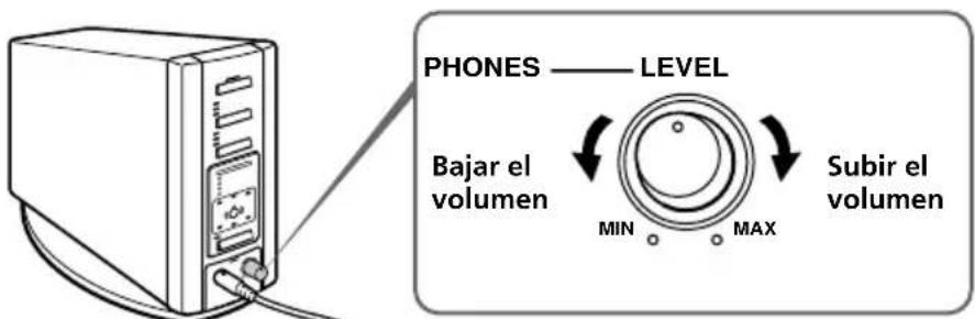 SONY MDRDS8000 - Paraaabstarelvolumendolosauriculares(vendidos porseparado) conectadosa la toma PHONES. - 1