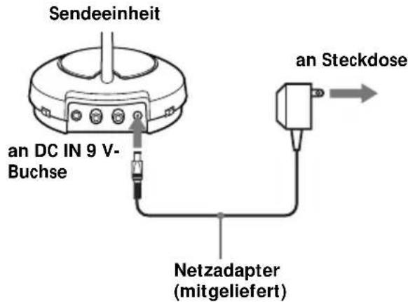 SONY MDRRF430RK - Erste Inbetriebnahme des Kopfhörers - 4
