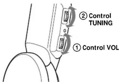 SONY MDRRF430RK - Escucha de un programa - 4