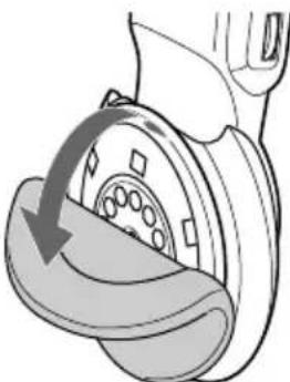 SONY MDRRF430RK - Replacing the ear pads - 1