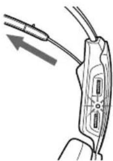 SONY MDRRF450RK - Check the remaining power of the headphones' battery - 1