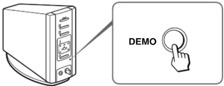 SONY MDRDS5000 - Einstellung auf DEMO-Modus - 1