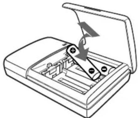 SONY MDRDS5000 - Mise en place des batteries dans le chargeur de batterie - 2