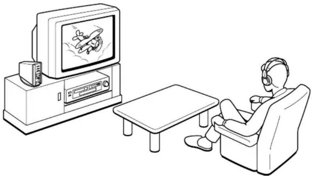SONY MDRDS5000 - Headphone system configuration - 1