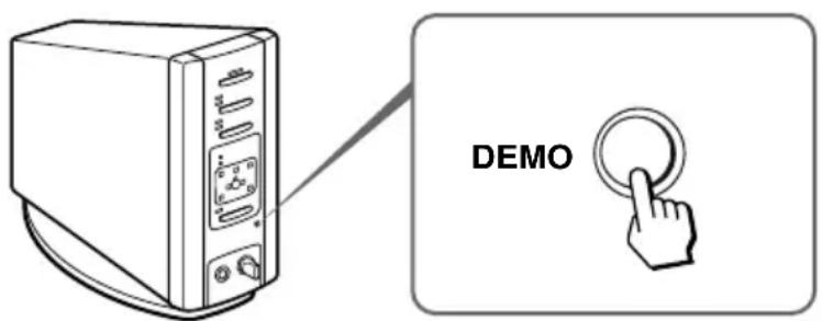 SONY MDRDS5000 - Setting to DEMO mode - 1