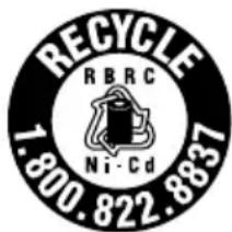 SONY MDRDS5000 - RECYCLAGE DES BATTERIES AU NICKEL-CADMIUM - 1