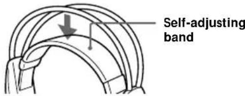 SONY MDRDS5000 - The headphones automatically turn off when they are taken off — Auto Power On/Off Function - 1