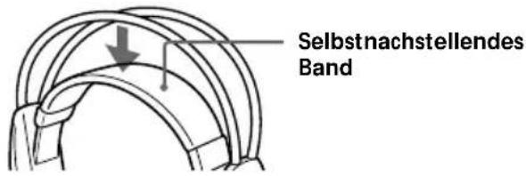 SONY MDRDS5000 - Der Kopfhörer schaltet sich beim Abnehmer automatisch aus — Ein-/Ausschalt-Automatik - 1