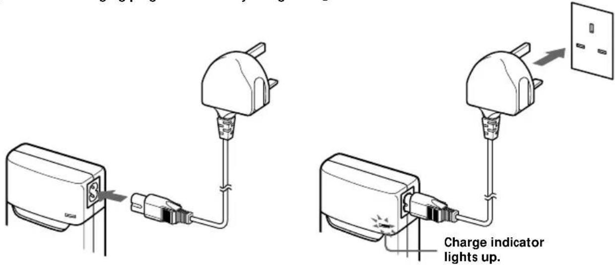 SONY MDRDS5000 - Charging (CEK and HK4 Versions* only) - 1