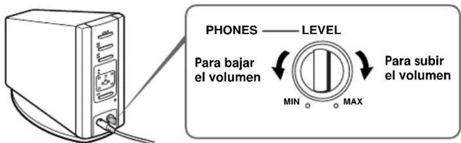 SONY MDRDS5000 - Paraaabstarel volumendaeuriculares(vendidos por分开ado)conectadosa la toma PHONES - 1