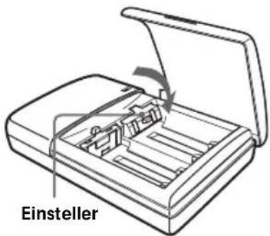 SONY MDRDS5000 - Laden von R03-Batterien (GröBe AAA) - 1