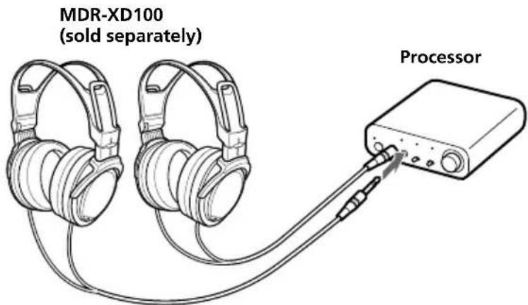 SONY MDRDS1000 - Using Additional Headphones - 1