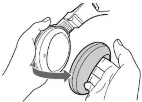 SONY MDRDS1000 - Replacing the Ear Pads - 1