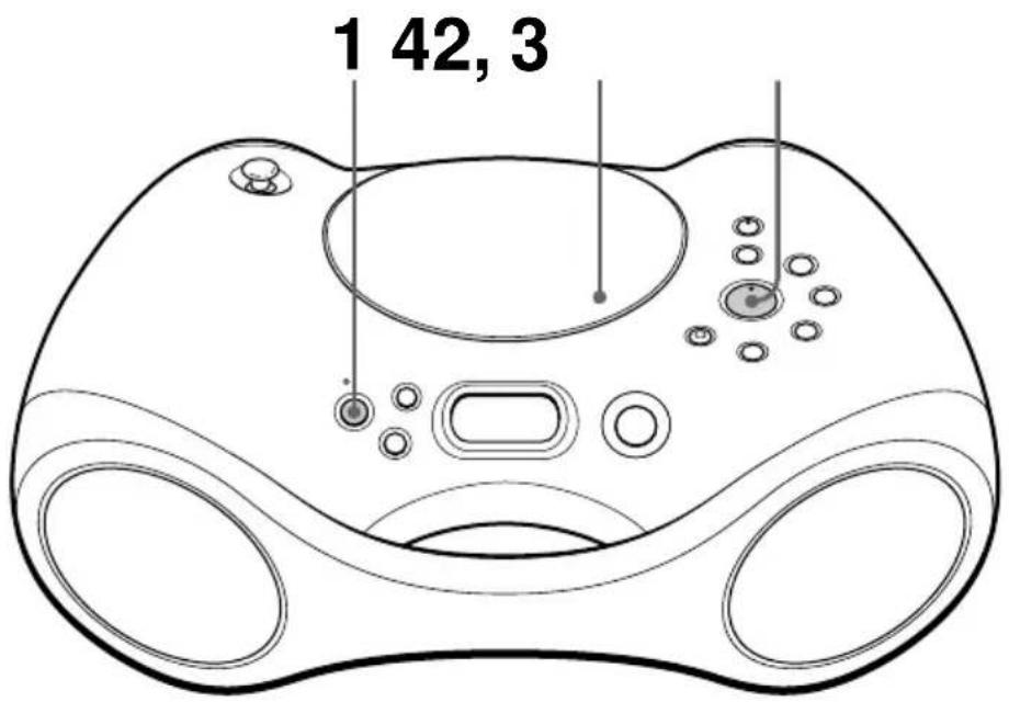SONY ZSX3CP - Wiedergabe von Audio-CDs oder MP3-Dateien - 1
