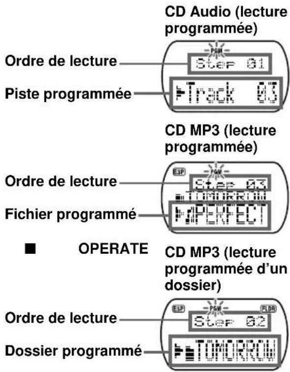 SONY ZSX3CP - Création d'un programme personnalisé (Programme Play) - 2