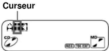 SONY ZSM30 - Pendant l'enregistrement synchronisé d'un CD entier ou des pistes programmées - 1