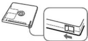 SONY ZSM30 - Schützen einer bespielten MD vor dem Überspielen - 1