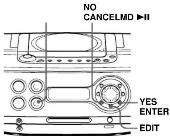 SONY ZSM30 - Teilen eines aufgenommenen Titels in zwei Titel (Divide-Funktion) - 1