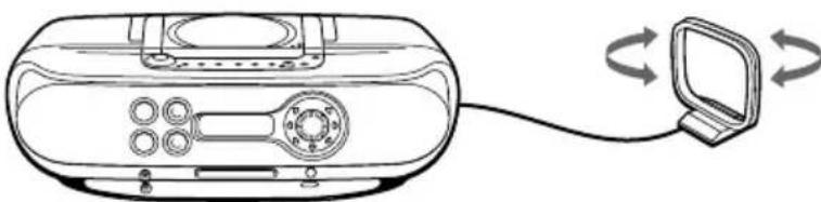 SONY ZSM30 - Pour améliorer la réception des stations radio - 2