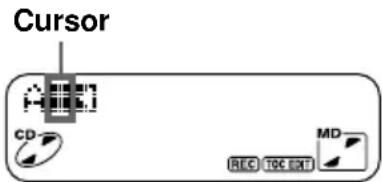 SONY ZSM30 - Während der Synchronaufnahme einer ganzen CD oder der Aufnahme programmierter Titel - 1