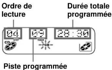 SONY ZSM30 - Enregistrement des pistes programmées - 2