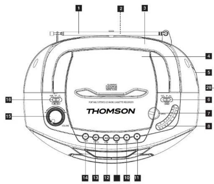 THOMSON RK100CD - THOMSON - 1