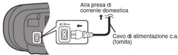 PANASONIC RXD50 - Uso della presa di corrente domestica - 1