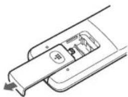 JVC RCEX30E - Inserimento dellepile - 1