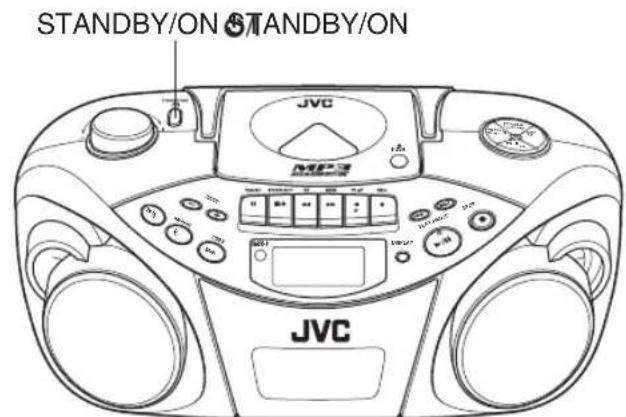 JVC RCEX30E - CONEXION/DESCONEXION DE LA UNIDAD - 1
