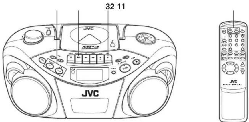 JVC RCEX30E - Grundfunktionen - 1