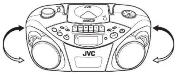 JVC RCEX30E - Uso delle antenne - 2